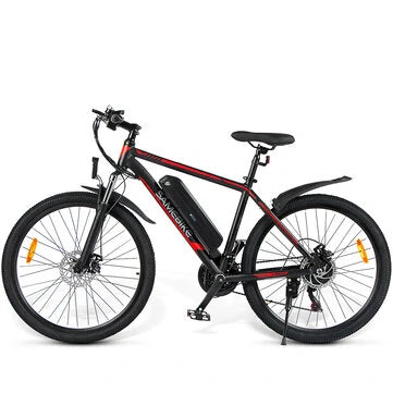 26 Inches Electric Bike 70-80km Mileage Max Load 150kg Dual Dics Brake