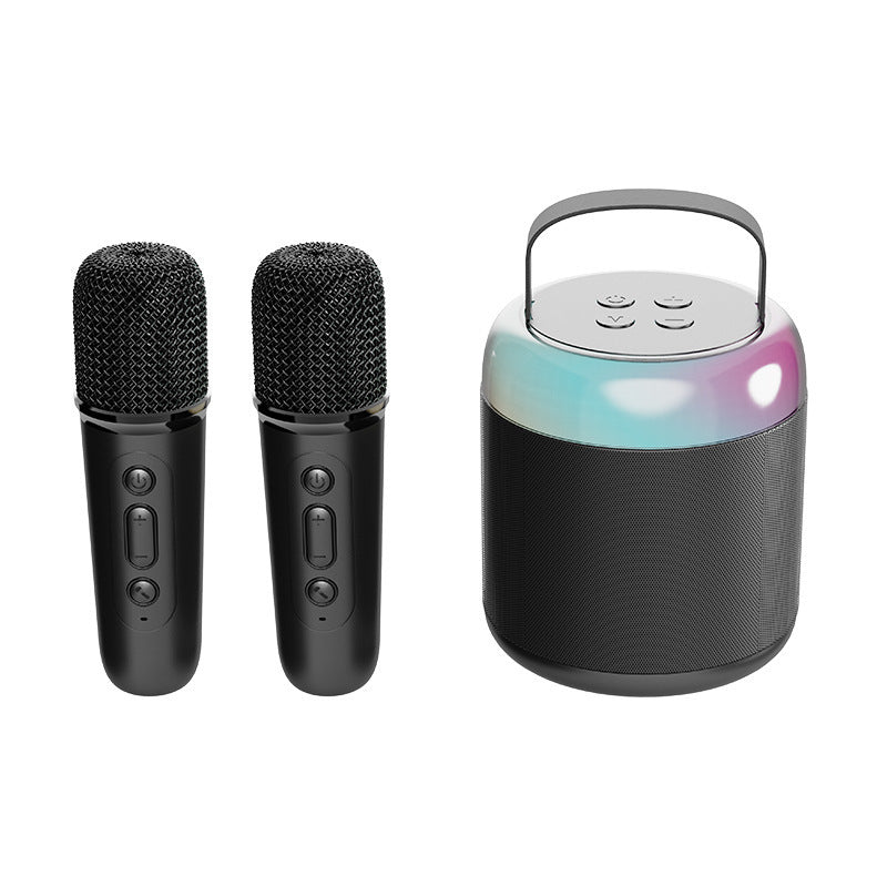 Mini Karaoke Sound Box Of Microphone Bluetooth Audio Integrated Microphone