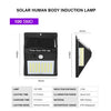 100LED 140LED Solar Light Outdoor Solar Wall Lamp PIR Motion Sensor Lamp Waterproof Solar Light for Garden Decoration Street