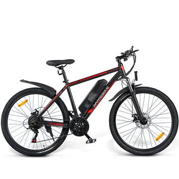 26 Inches Electric Bike 70-80km Mileage Max Load 150kg Dual Dics Brake