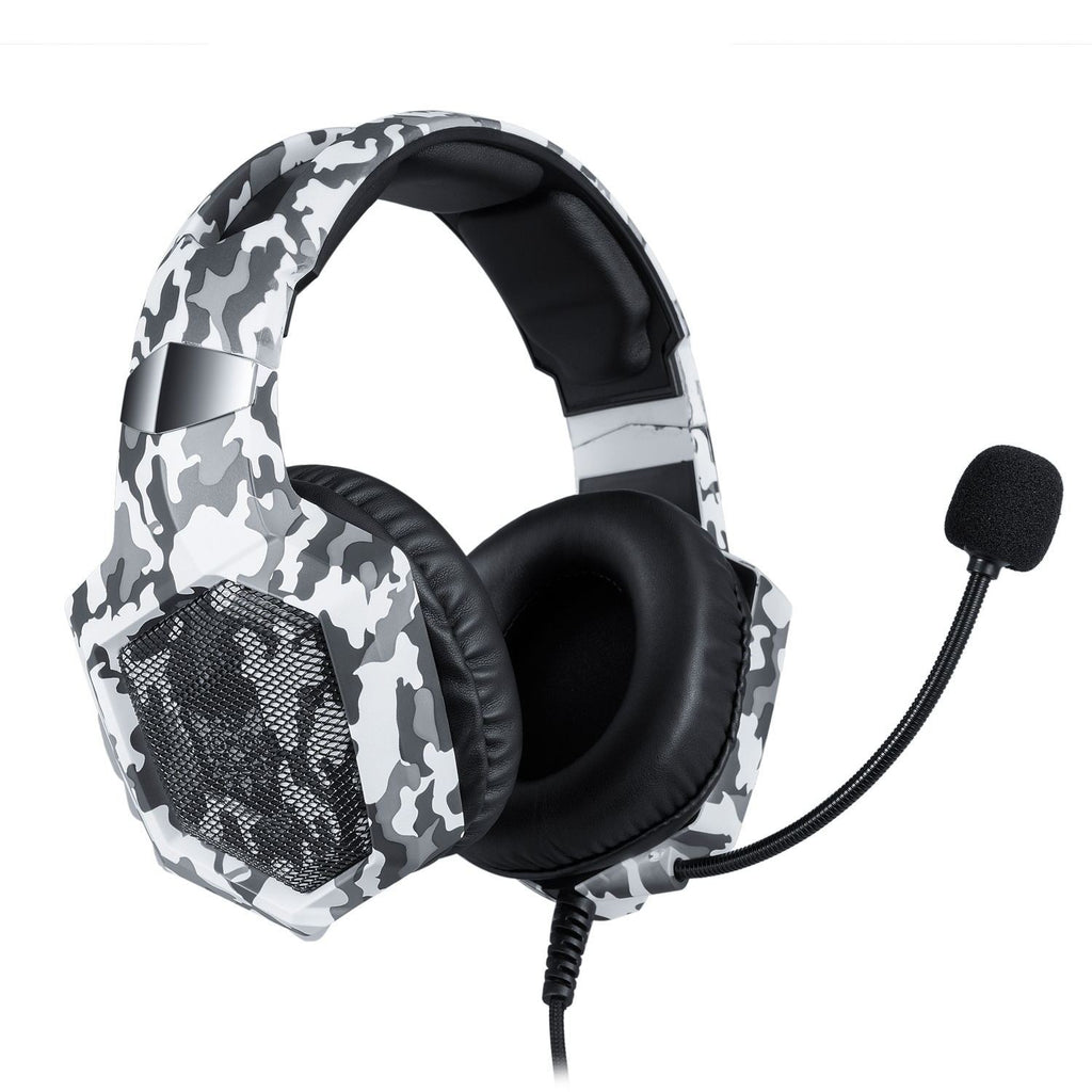 K8 camouflage headphones