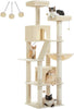 180cm Multi-Level Cat Tree Tower with Scratching Posts