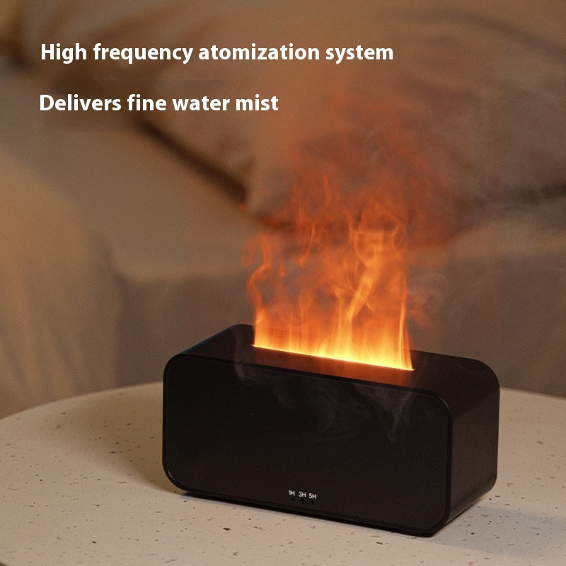 Timing Simulation Aroma Diffuser Usb Household Flame Humidifier  Aromatherapy Machine Spray Air Flame Humidifier Diffuser easy-product-customizer