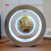 Round LED World Map Floating Globe with Magnetic Levitation & Anti-Gravity Light Gizmokings Warehouse