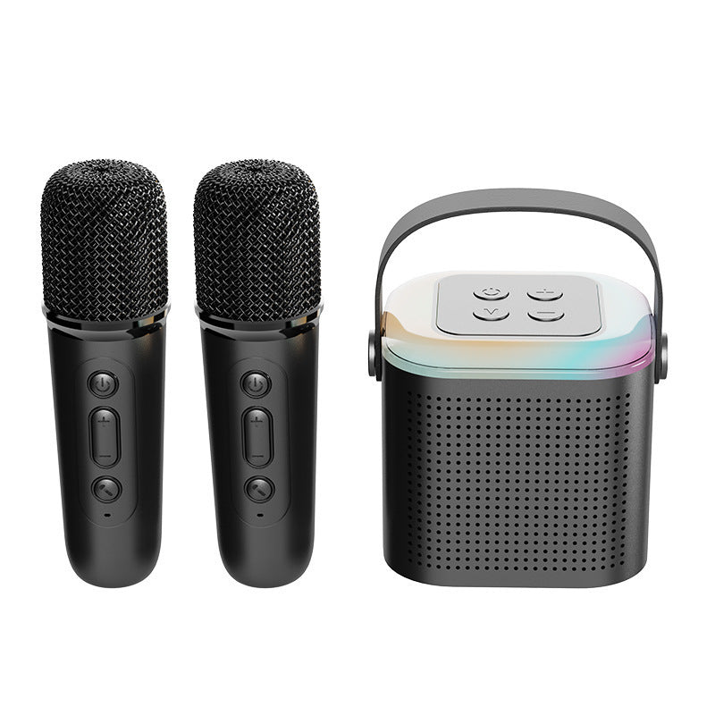 Mini Karaoke Sound Box Of Microphone Bluetooth Audio Integrated Microphone