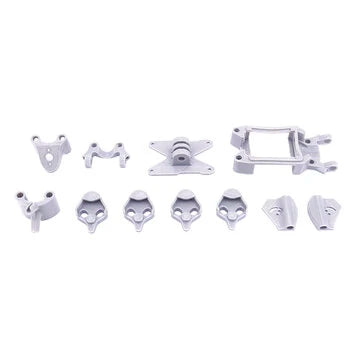 TEOSAW Dipper 5 230mm Wheelbase 5mm Arm Thickness X Type 5 Inch Freestyle Frame Kit Support VISTA / DJI Air Unit for RC Drone FPV Racing Gizmokings Warehouse