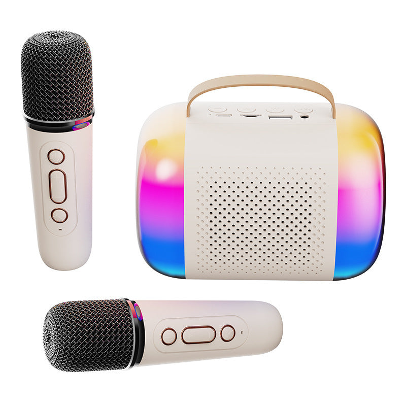 Mini Karaoke Sound Box Of Microphone Bluetooth Audio Integrated Microphone