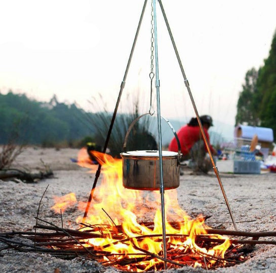 Elevate Your Outdoor Experience: The Ultra-Durable Campfire Tripod