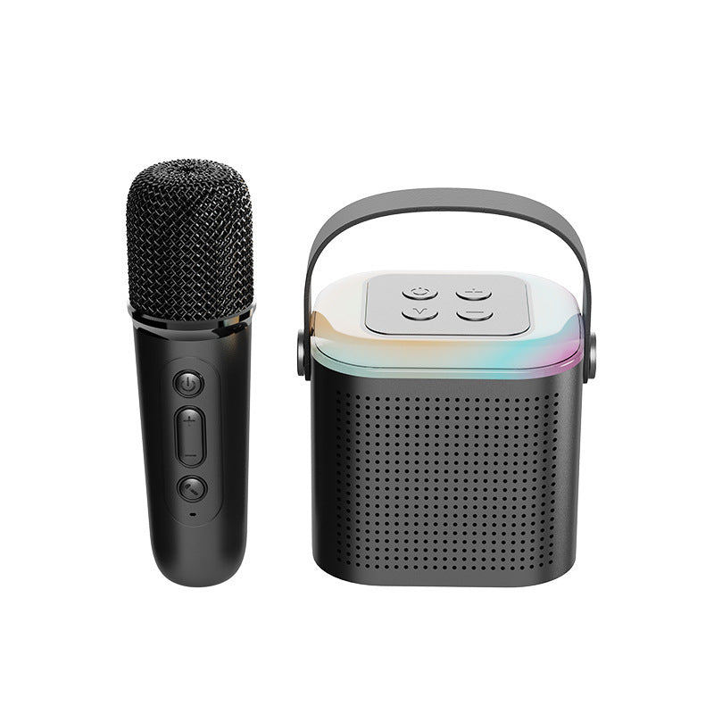 Mini Karaoke Sound Box Of Microphone Bluetooth Audio Integrated Microphone