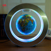 Round LED World Map Floating Globe with Magnetic Levitation & Anti-Gravity Light Gizmokings Warehouse