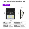 100LED 140LED Solar Light Outdoor Solar Wall Lamp PIR Motion Sensor Lamp Waterproof Solar Light for Garden Decoration Street