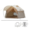 Outdoor Thickened Rainproof Portable Folding Automatic Camping Tent