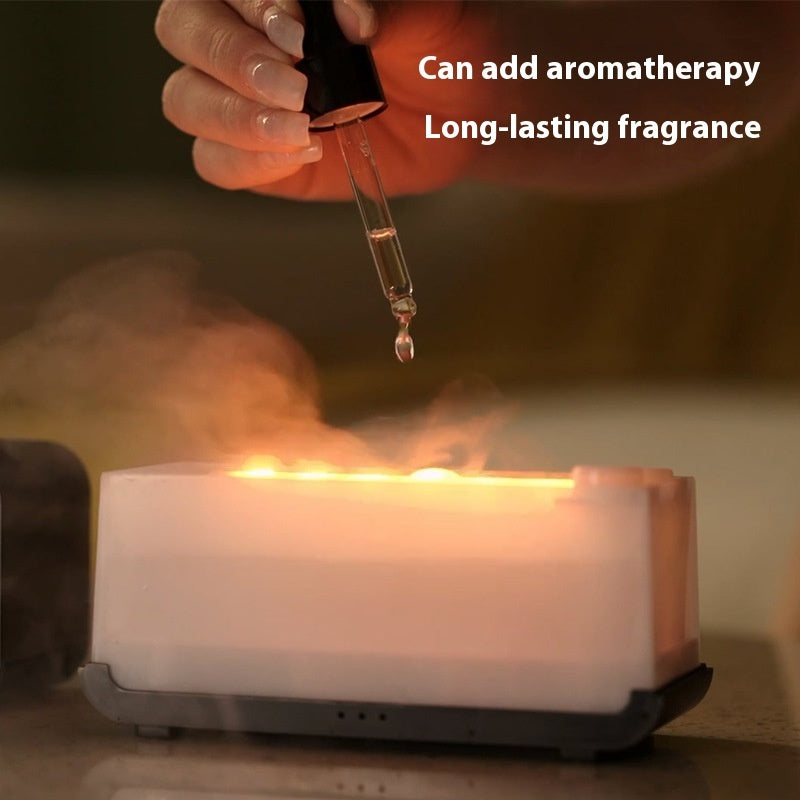 Timing Simulation Aroma Diffuser Usb Household Flame Humidifier  Aromatherapy Machine Spray Air Flame Humidifier Diffuser easy-product-customizer