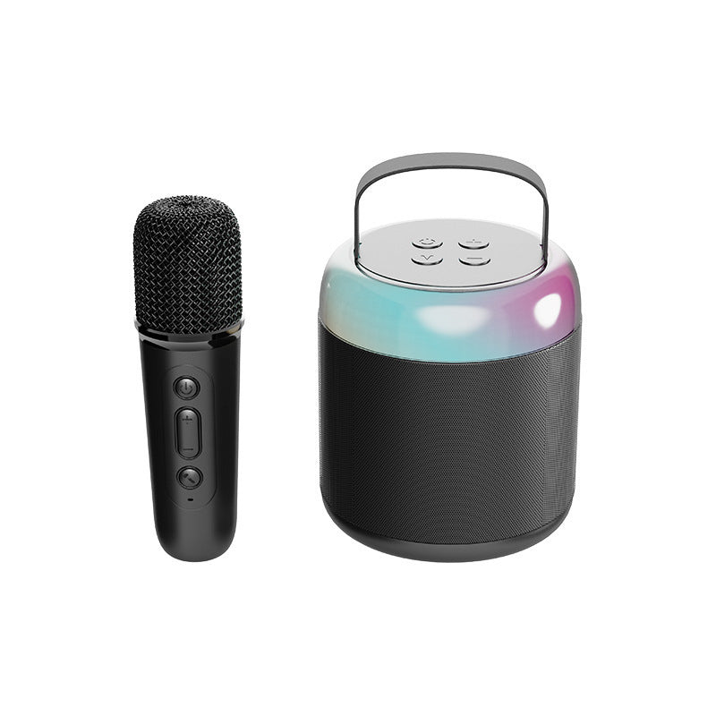 Mini Karaoke Sound Box Of Microphone Bluetooth Audio Integrated Microphone