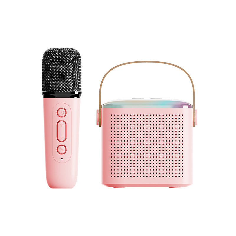 Mini Karaoke Sound Box Of Microphone Bluetooth Audio Integrated Microphone